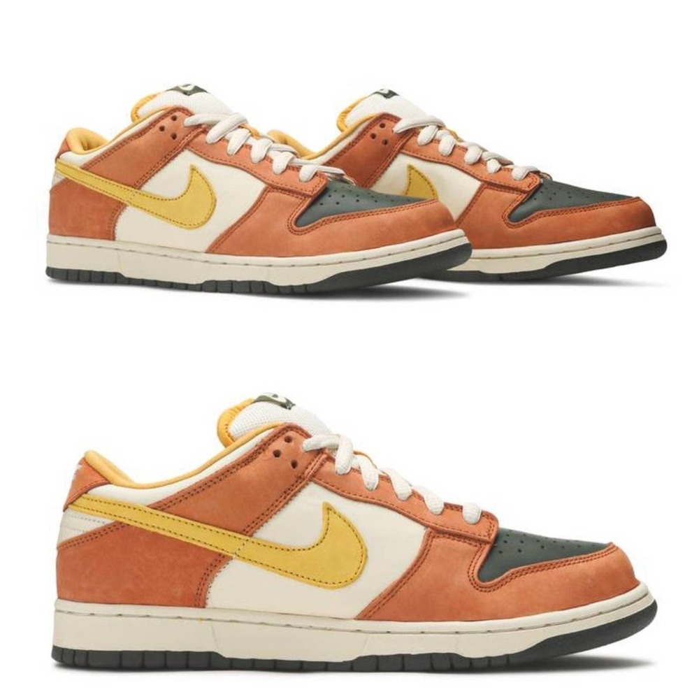Nike Dunk Low Pro SB Vapor Mineral Yellow Sneaker Women